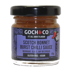 
                  
                    Scotch Bonnet Burst Chilli Sauce
                  
                